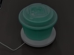 PP blauwe plastic doos