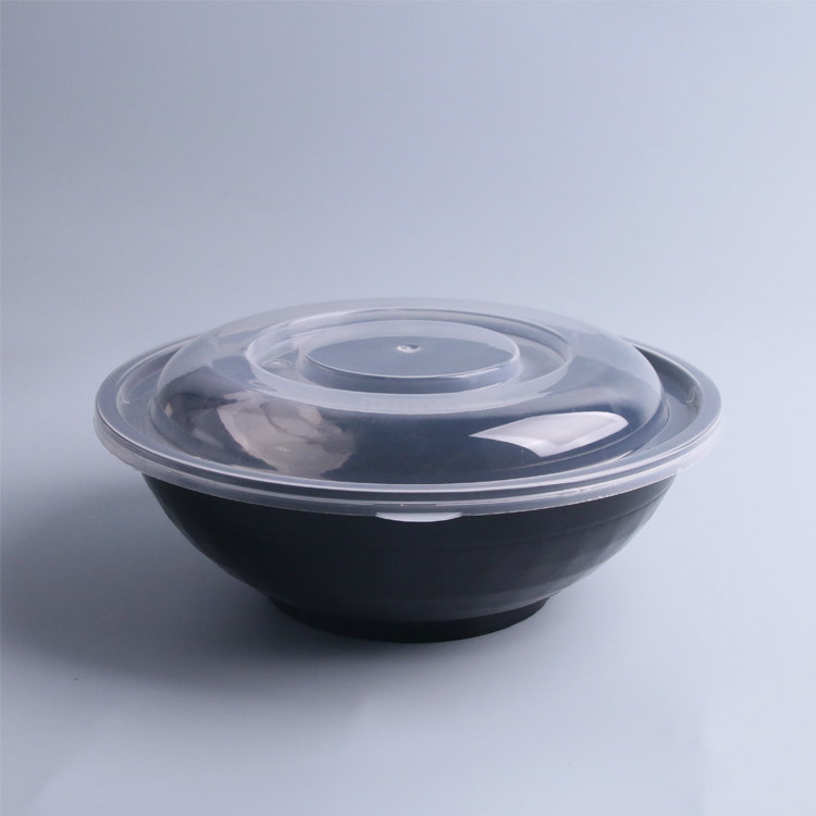 Gedrukte de douane neemt om Plastic Saladekom Beschikbare 750Ml 950 Ml