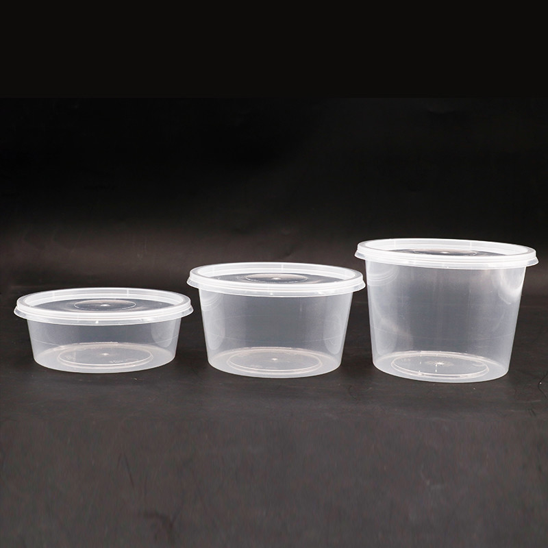 Beschikbare de Opslagcontainers Lekvrije 8oz 12oz 16oz 32oz 64oz van het Delicatessenwinkelvoedsel met Deksels
