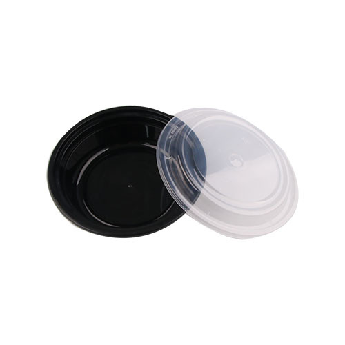 Wegwerpproduct van Eco het Vriendschappelijke Bento Plastic Take Away Box met Deksel