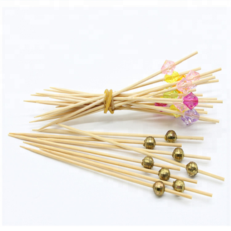 Met een laag bedekt niet van douanelogo bamboo knot picks skewers gemakkelijk Schoongemaakte Hittebestendigheid