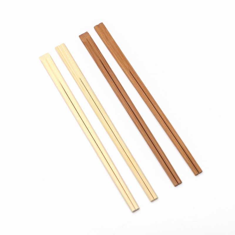 Paper Sleeve Pack Bamboo en Wood Paper Printed Round Twins Tensoge Chopsticks