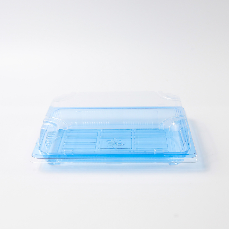 BH00-11 voedselcontainer Takeaway Verpakkingsdoos Plastic For Good Food Plastic BLUE Wegwerp Sushi doos