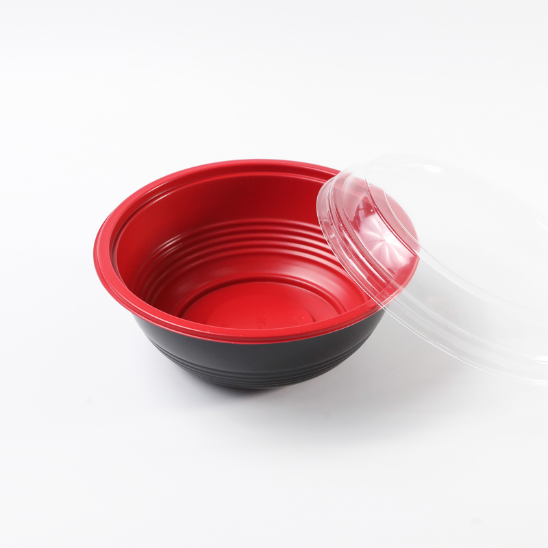 Plastic huisdier Ronde koepel Pastry Moon Cake Dozen Fruit Container
