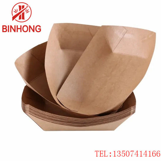 Kraftpapier-Document 125mm Boot Beschikbare Document Containers