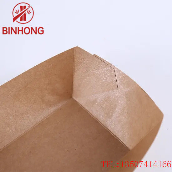 Kraftpapier-Document 125mm Boot Beschikbare Document Containers