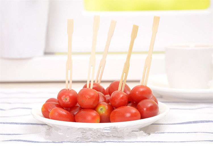 Beschikbaar Moso-Bamboe 9cm de Stokken van de Fruitvleespen