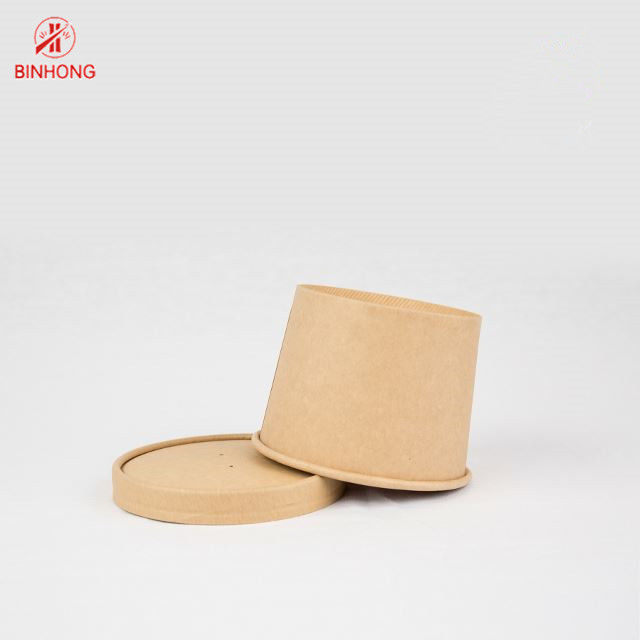 Eco Vriendschappelijke 16oz Beschikbare Document Containers met Deksel