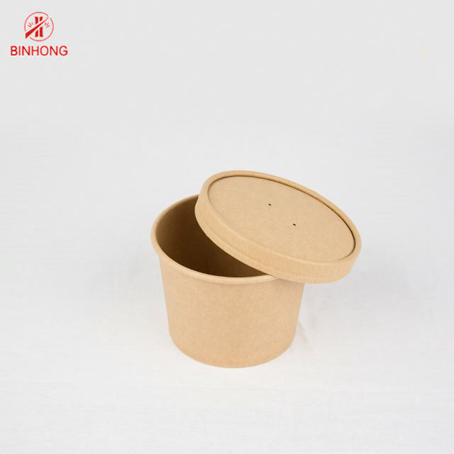 Eco Vriendschappelijke 16oz Beschikbare Document Containers met Deksel