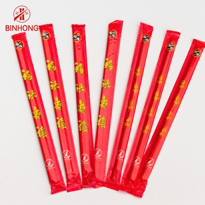 Natuurlijk Bamboe om 5.0mm*20cm Douane Logo Chopsticks