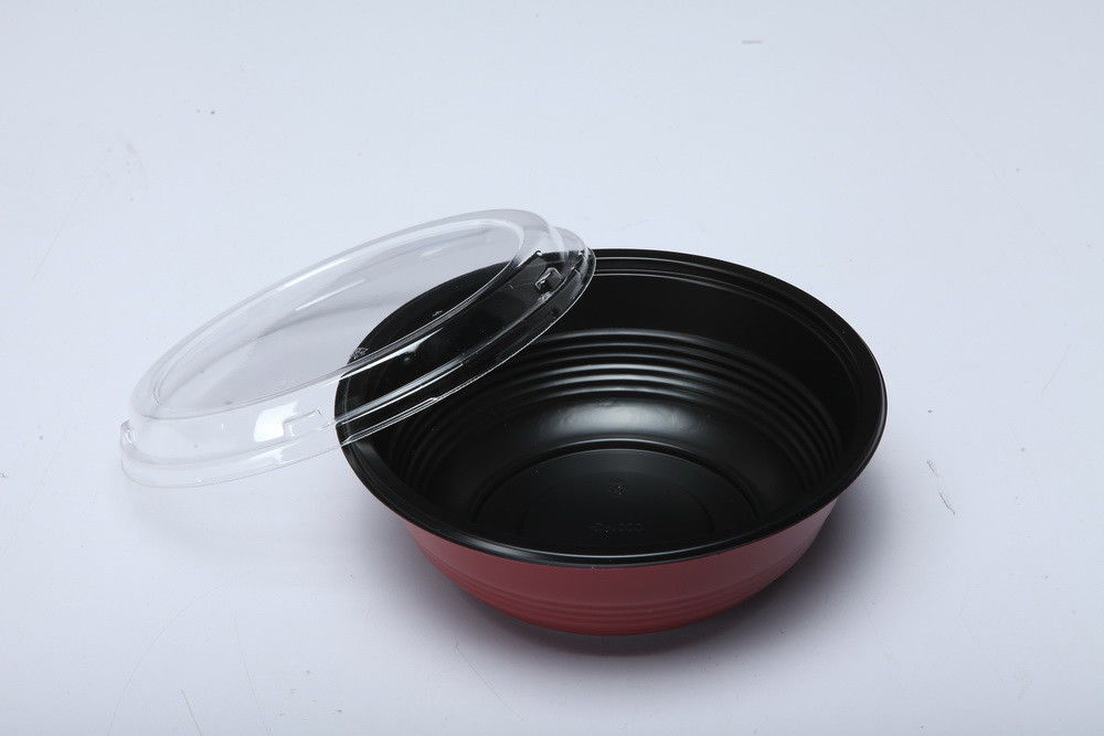 Duurzaamheidspp de Plastic Microwavable Beschikbare Voedsel kom van de verpakkingsrijst