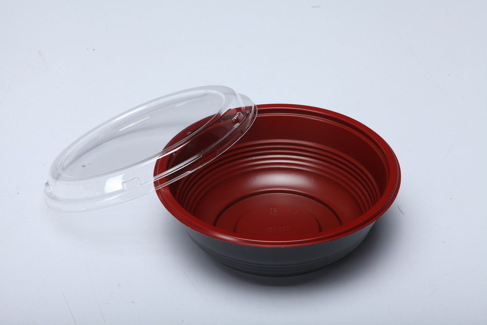 Duurzaamheidspp de Plastic Microwavable Beschikbare Voedsel kom van de verpakkingsrijst