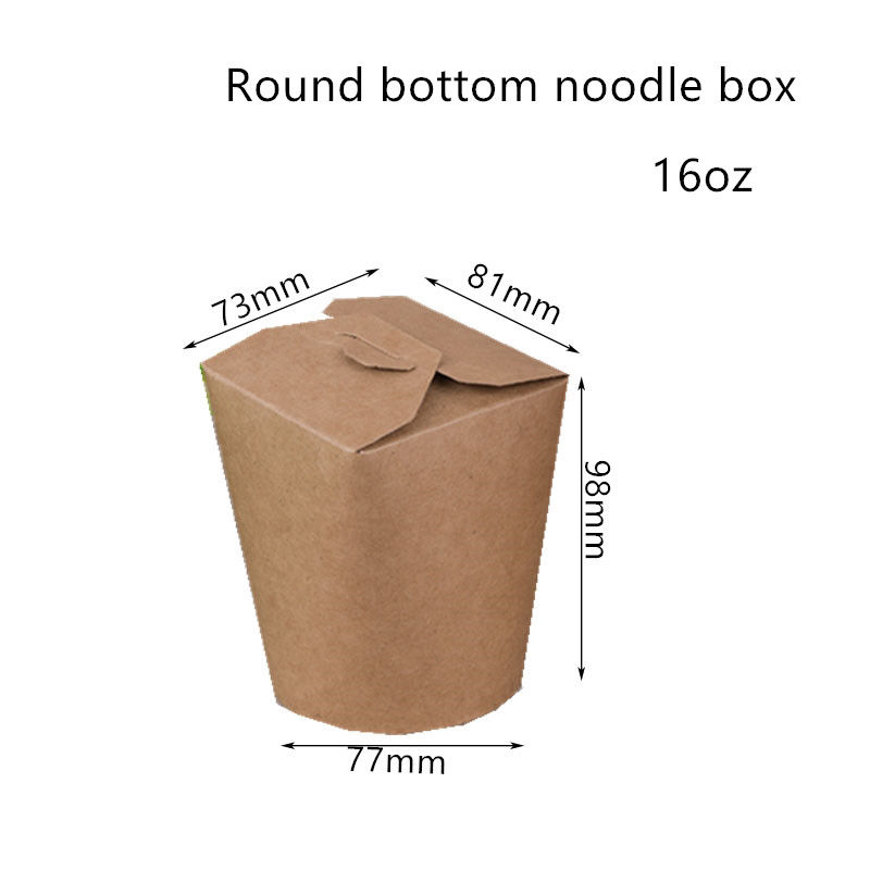 Beschikbare de Noedeldoos van 16oz 26oz 32oz met Ronde Bodem