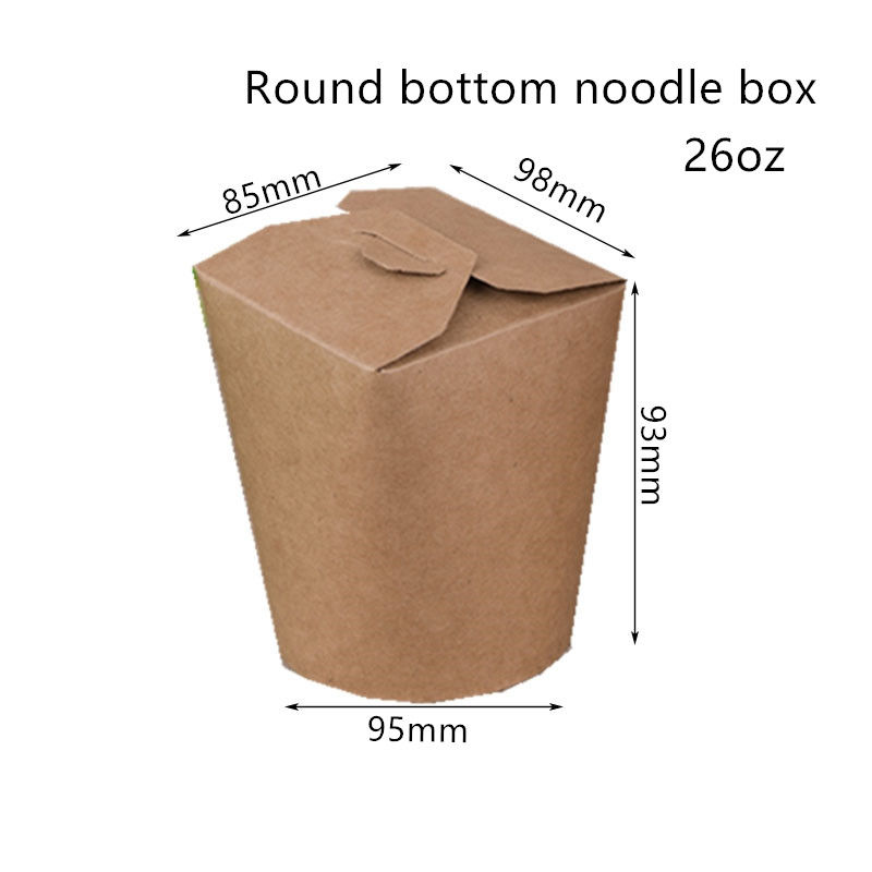 Beschikbare de Noedeldoos van 16oz 26oz 32oz met Ronde Bodem