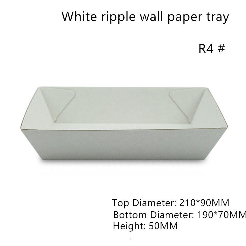 Rechthoekig Witboekvoedsel die Tray Height 47mm dienen