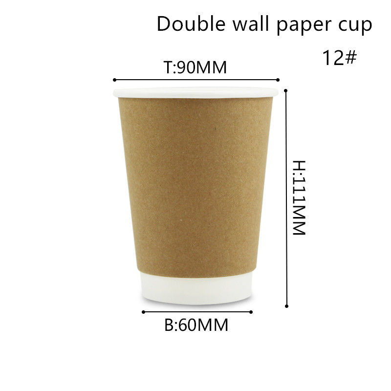 Biologisch afbreekbare Hete en Koude Drankkoppen 8oz 12oz 16oz