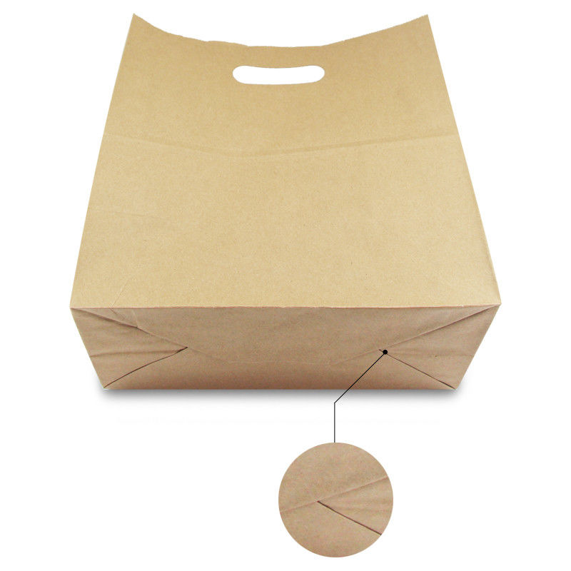 het Document van 80gsm 100gsm 120gsm Kraftpapier Zak met het Handvat van de Matrijzenbesnoeiing