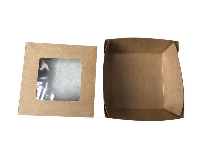 het Document van 350 520 720 998 1090ml Kraftpapier Lunchvakje met Hemel en Aardedekking