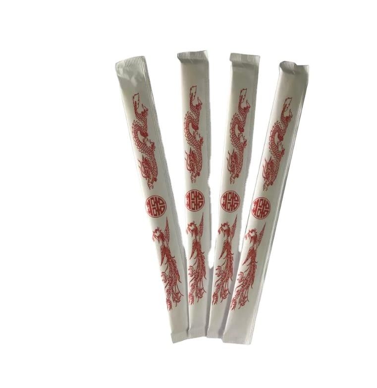 Eco Frindly Natural Bamboo Chopsticks Sushi Stick met papieren verpakking