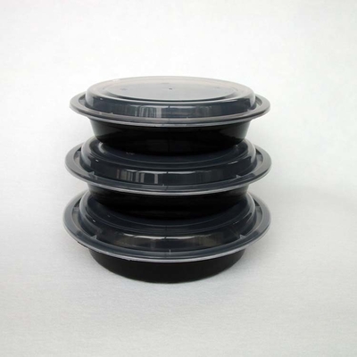 Wegwerpproduct van Eco het Vriendschappelijke Bento Plastic Take Away Box met Deksel