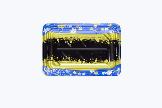 Professionele fabrikant Recyclebare plastic voedselverpakkingen Sushi-bakken voor voedselcontainers